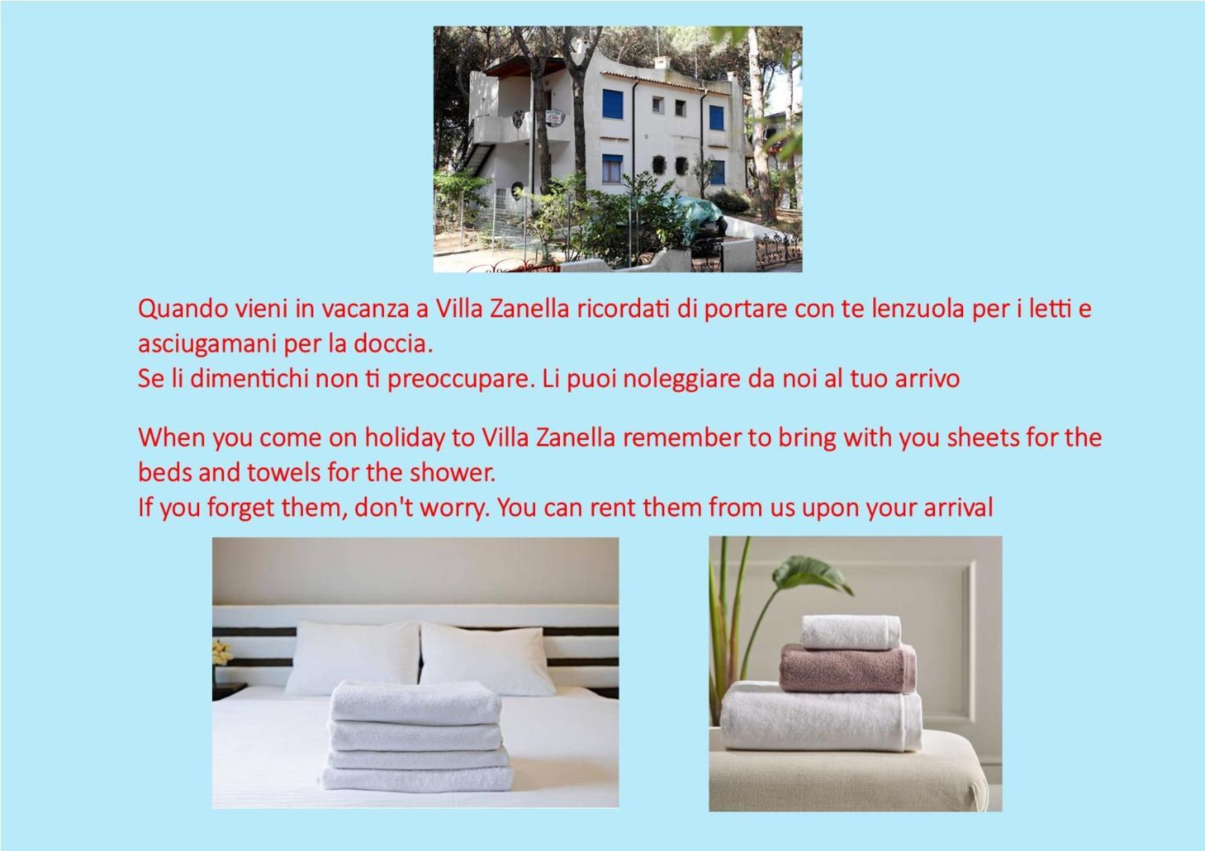 Villa Zanella Rosolina Mare Exterior foto